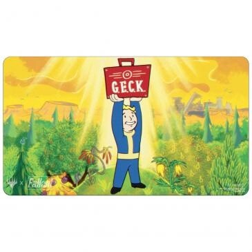 Magic: The Gathering - Fallout Playmat v2 (Vault Boy -G.E.C.K.)