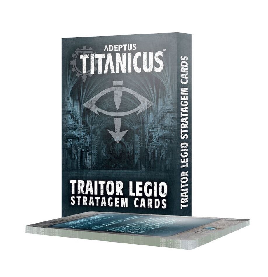 ADEPTUS TITANICUS: TRAITOR LEGIO STRATAGEM CARDS (GW DIRECT)