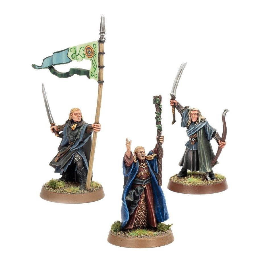 LOTHLÓRIEN ELF COMMANDERS (GW DIRECT)