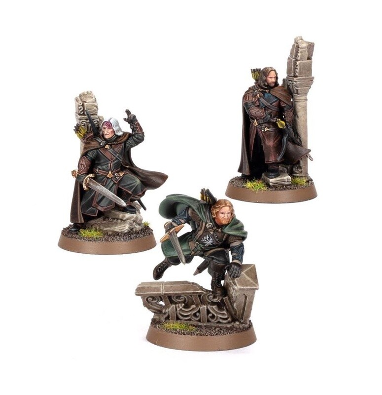 FARAMIR, MADRIL AND DAMROD, RANGERS OF ITHILIEN (GW DIRECT)