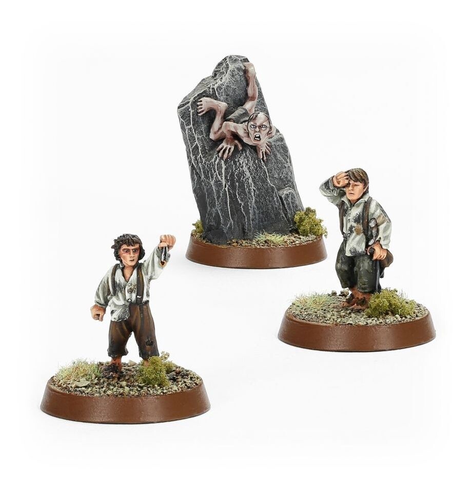 FRODO BAGGINS, SAMWISE GAMGEE &amp; GOLLUM (GW DIRECT)