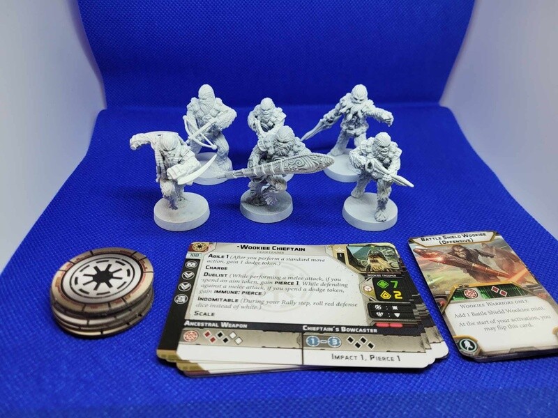 Star Wars: Legion - Wookie Warriors.