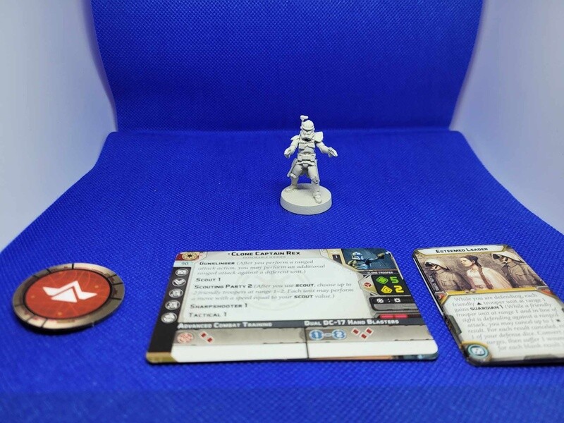 Star Wars: Legion - Clone Captain Rex.