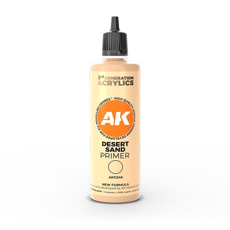 AK: Desert Sand Surface Primer 100ml 3rd Gen