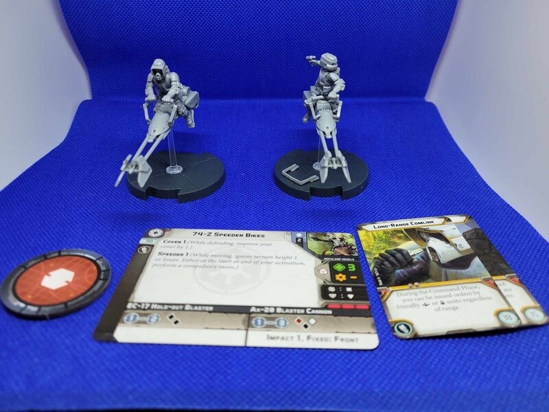 Star Wars: Legion - 74-Z Speeder Bikes.