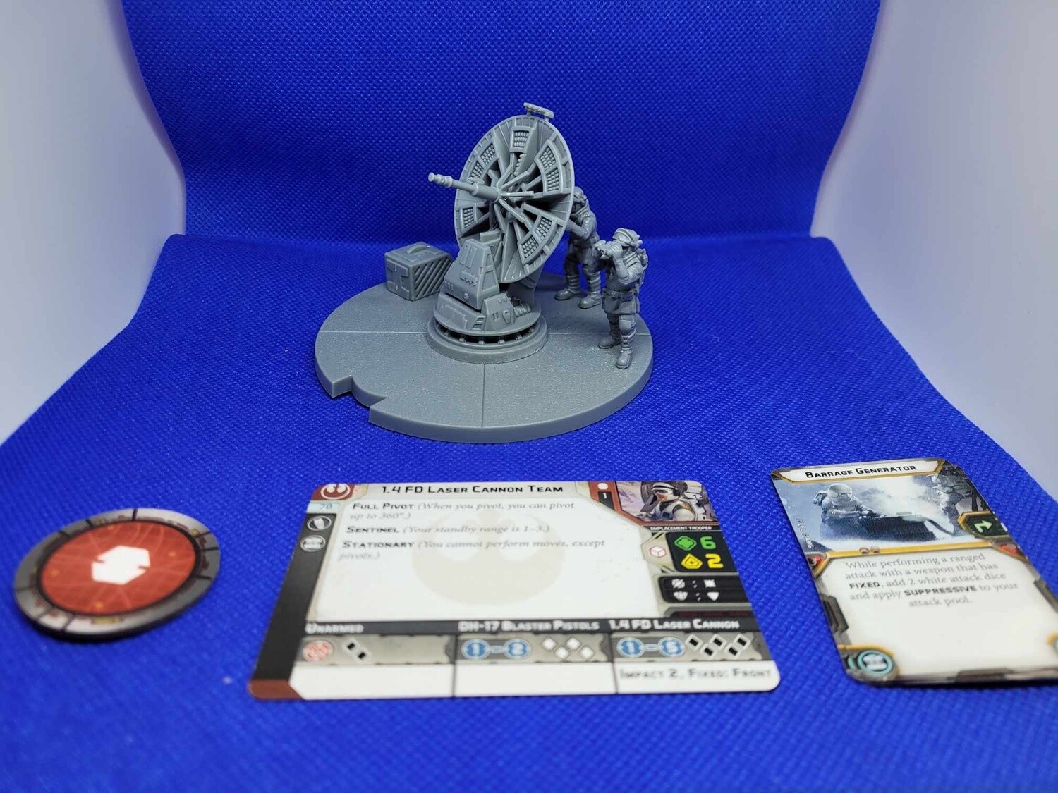 Star Wars: Legion - 1.4 FD Laser Cannon Team.