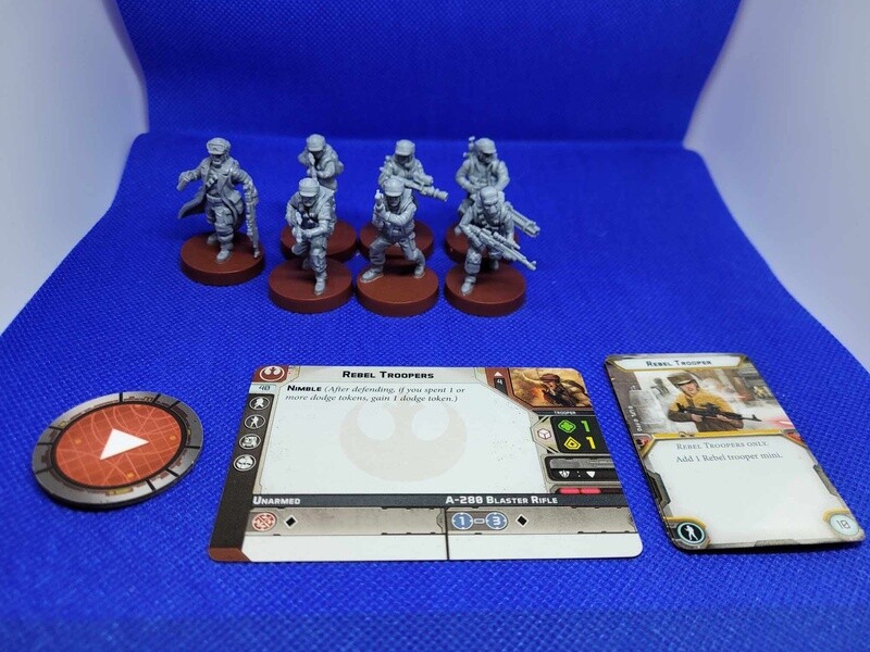 Star Wars: Legion - Rebel Troopers.