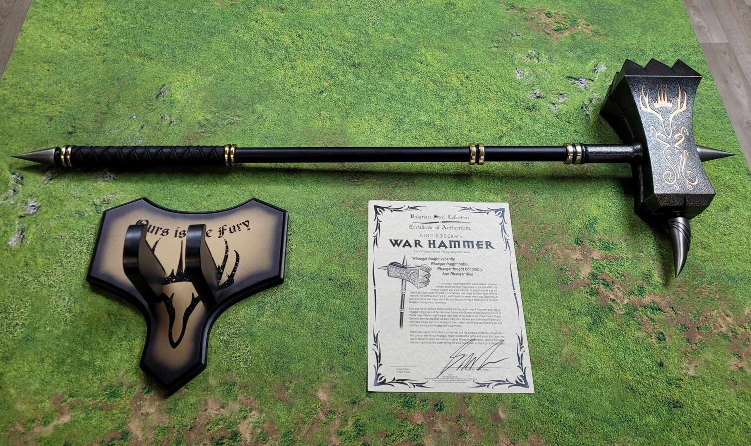 Valyrian Steel: King Robert Baratheon&#39;s War Hammer