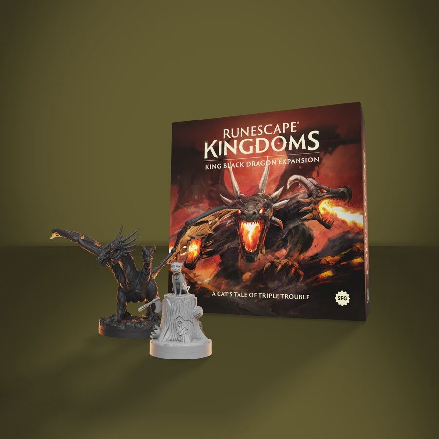 Runescape Kingdoms - The Board Game - King Black Dragon Expansion