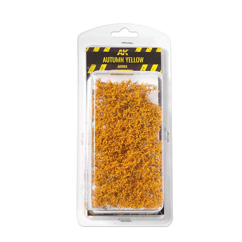 AK Diorama: Autumn Yellow Shrubberies