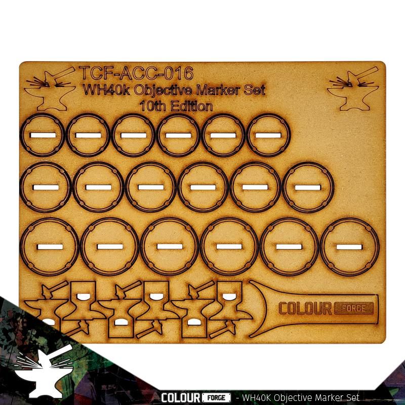 Warhammer 40,000: Objective Marker Set – 10th Edition
