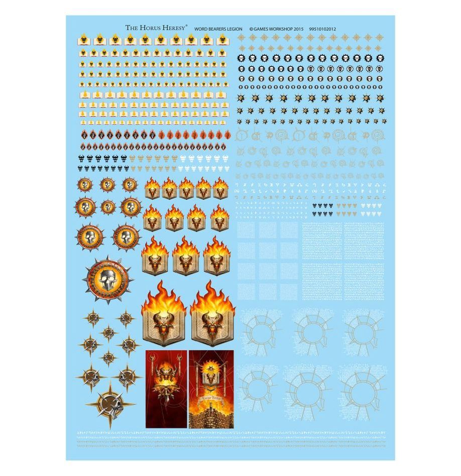 WORD BEARERS LEGION TRANSFER SHEET (GW DIRECT)