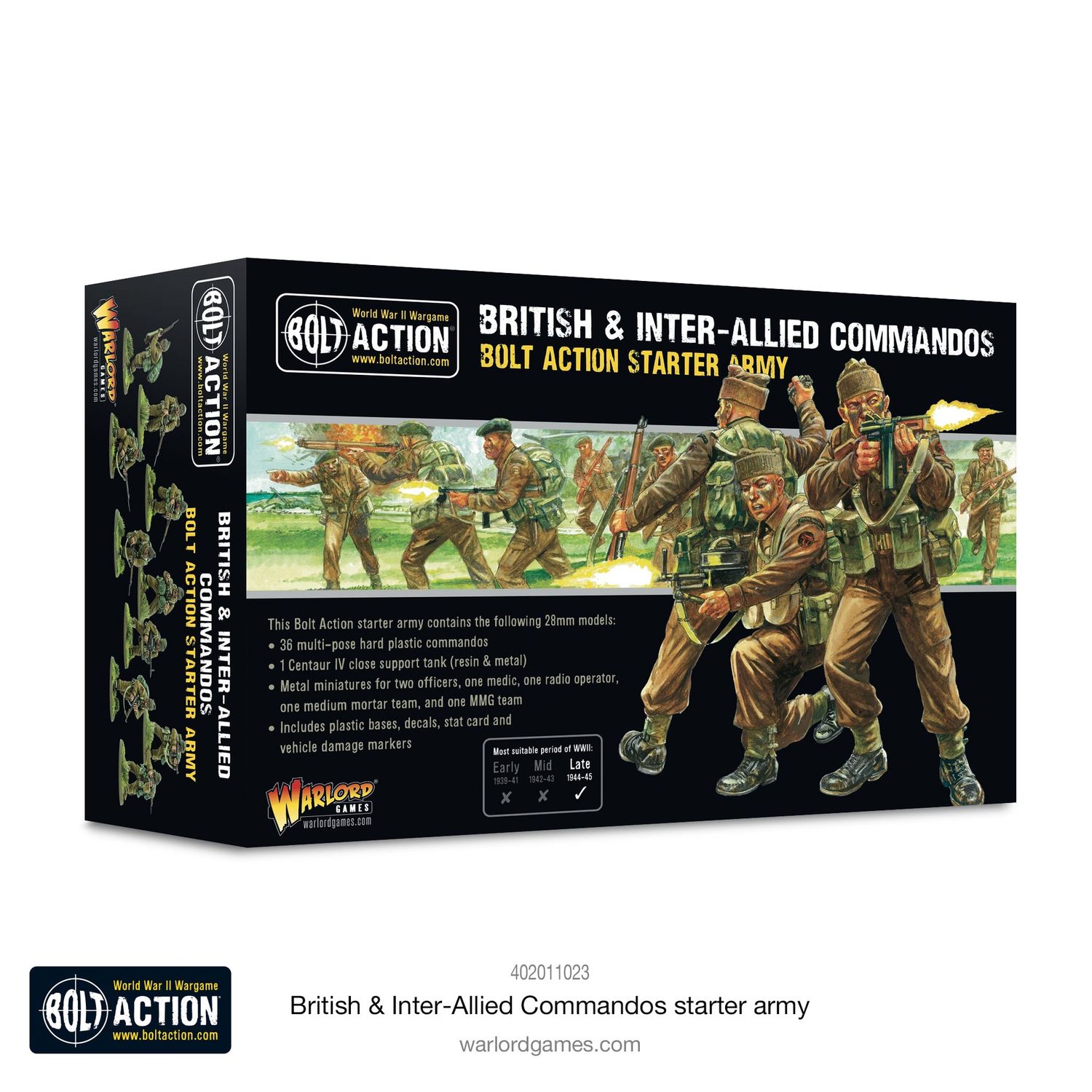 British &amp; Inter-Allied Commandos Starter Army