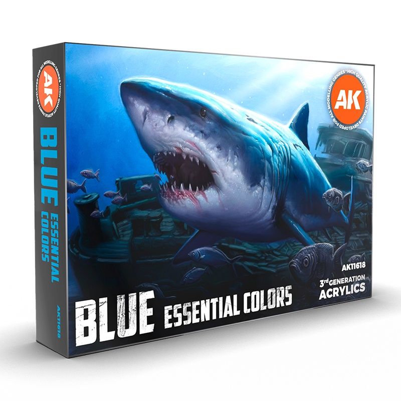 AK: Blue Essential Colors Set