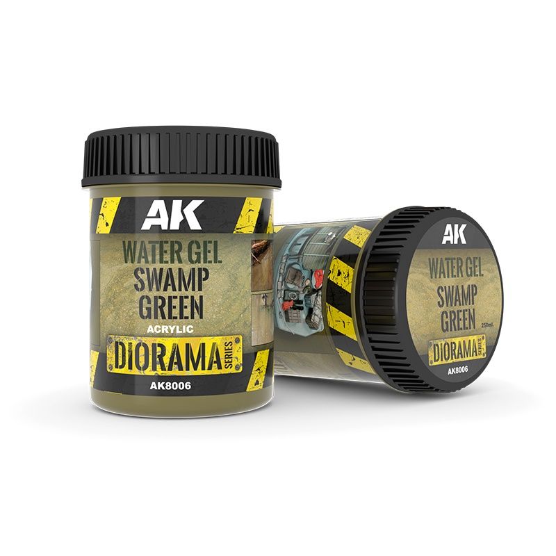 AK Diorama: Water Gel Swamp Green Effects - 250ml (Acrylic)