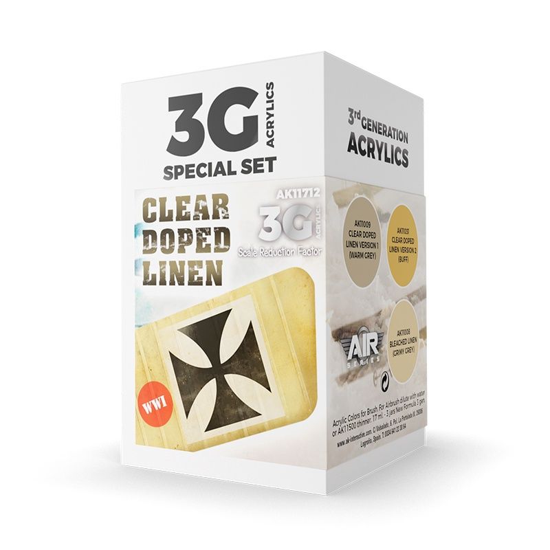 Wargame Set: Clear Doped Linen
