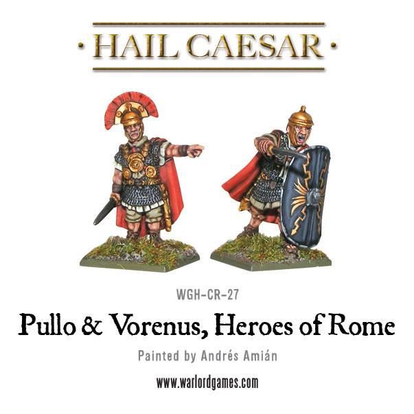 Caesarians Pullo And Vorenus, Heroes Of Rome (Warlord Direct)