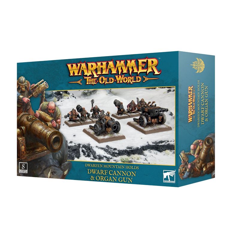 DWARFEN MOUNTAIN HOLDS: DWARF CANNON &amp; ORGAN GUN