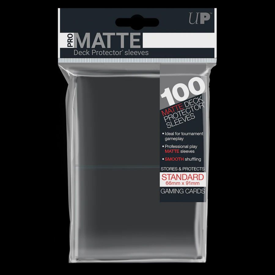 Ultra Pro: Pro-Matte Standard Sleeves (100ct), Colour: Black