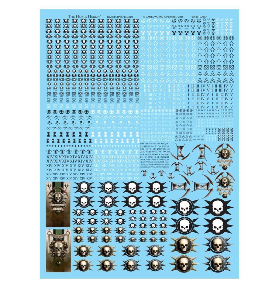DEATH GUARD LEGION TRANSFER SHEET (GW DIRECT)