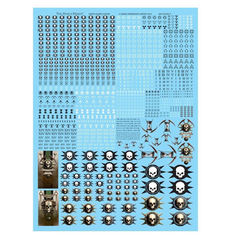 DEATH GUARD LEGION TRANSFER SHEET (GW DIRECT)