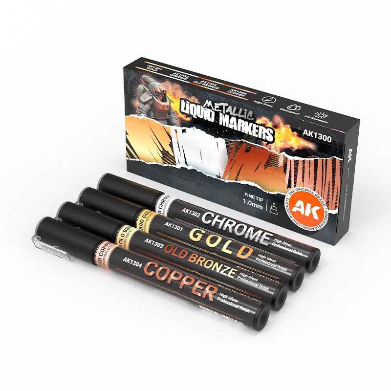 AK Metallics: Metallic Markers