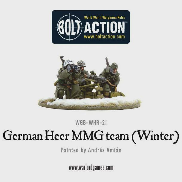 German Heer MMG team (Winter) (Warlord Direct)