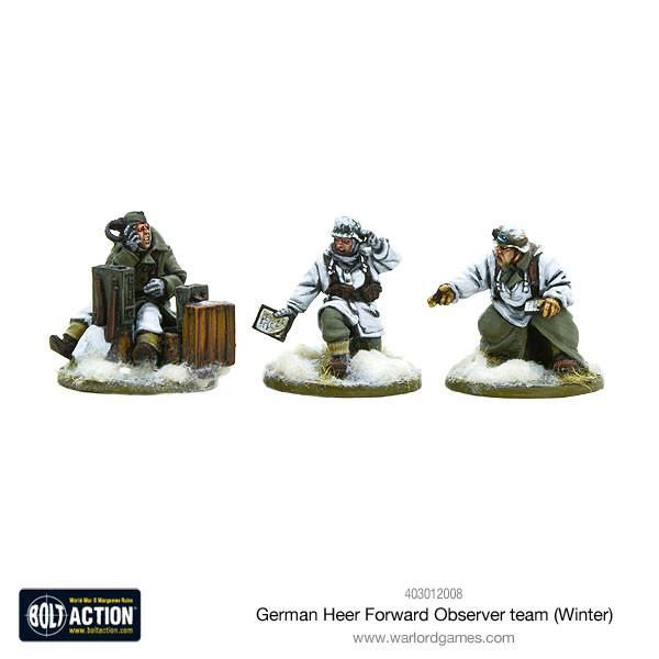 German Heer Forward Observer team (Winter) (Warlord Direct)