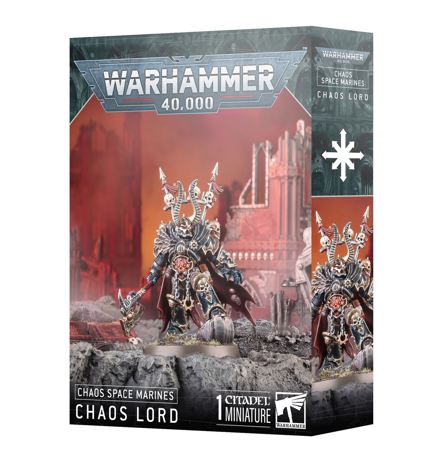 CHAOS SPACE MARINES: CHAOS LORD *NEW*