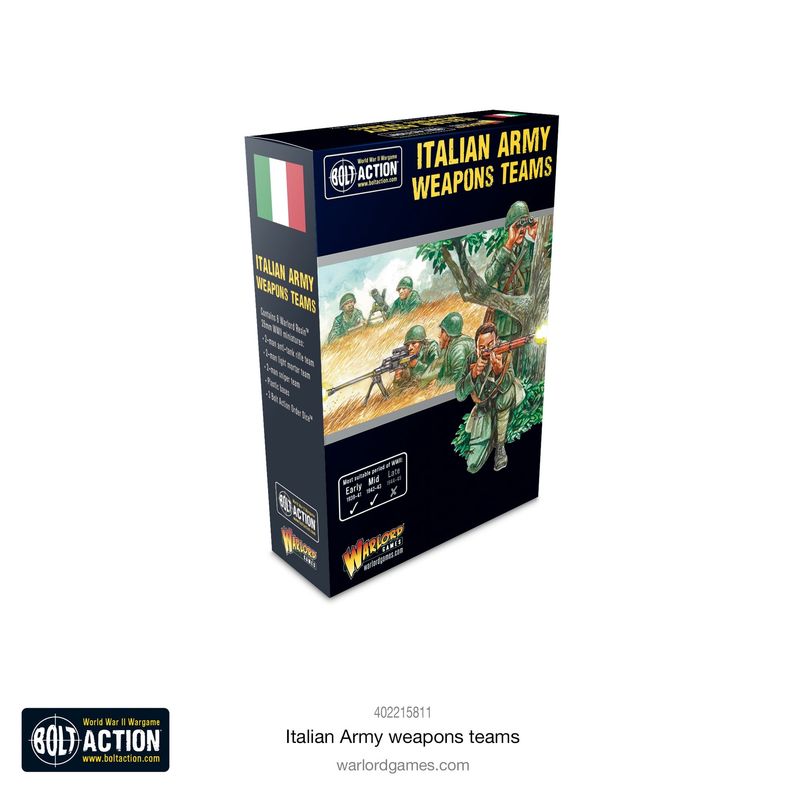 Italian Army Weapons Teams