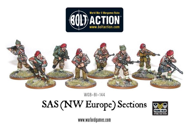 SAS (NWE) Sections (Warlord Direct)