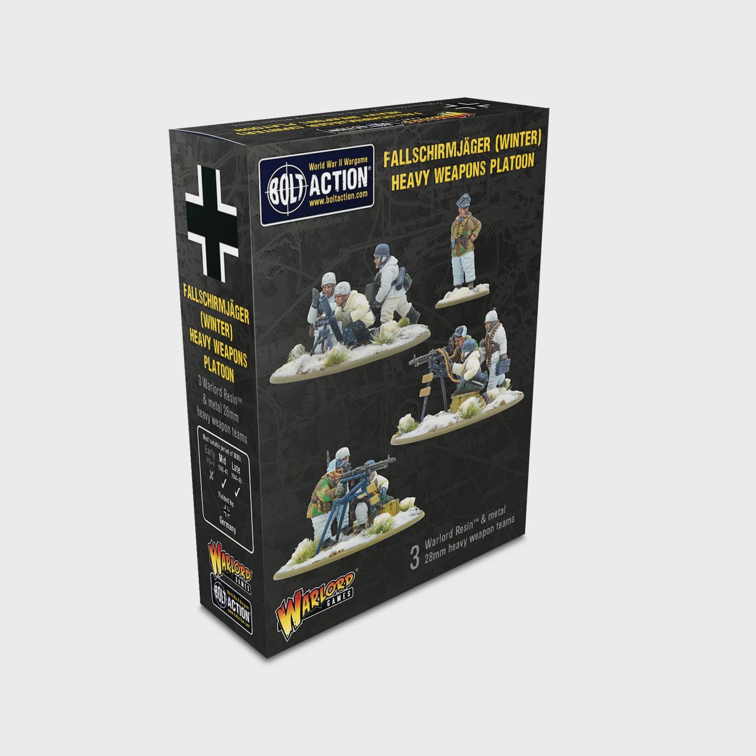 German Winter Fallschirmjager Heavy Weapon Platoon