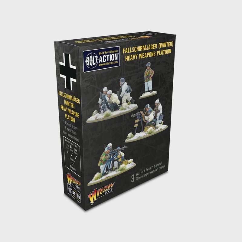 German Winter Fallschirmjager Heavy Weapon Platoon