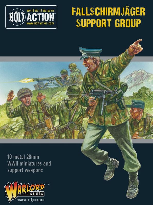 Fallschirmjäger Support Group (HQ, Mortar &amp; MMG)