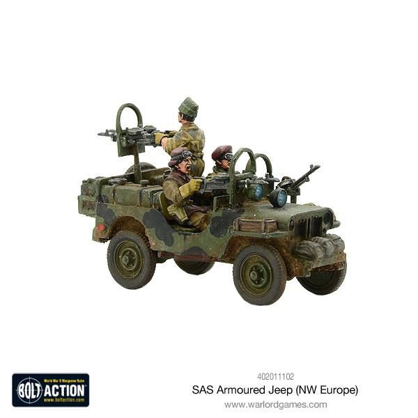SAS Armoured Jeep (NW Europe) (Warlord Direct)