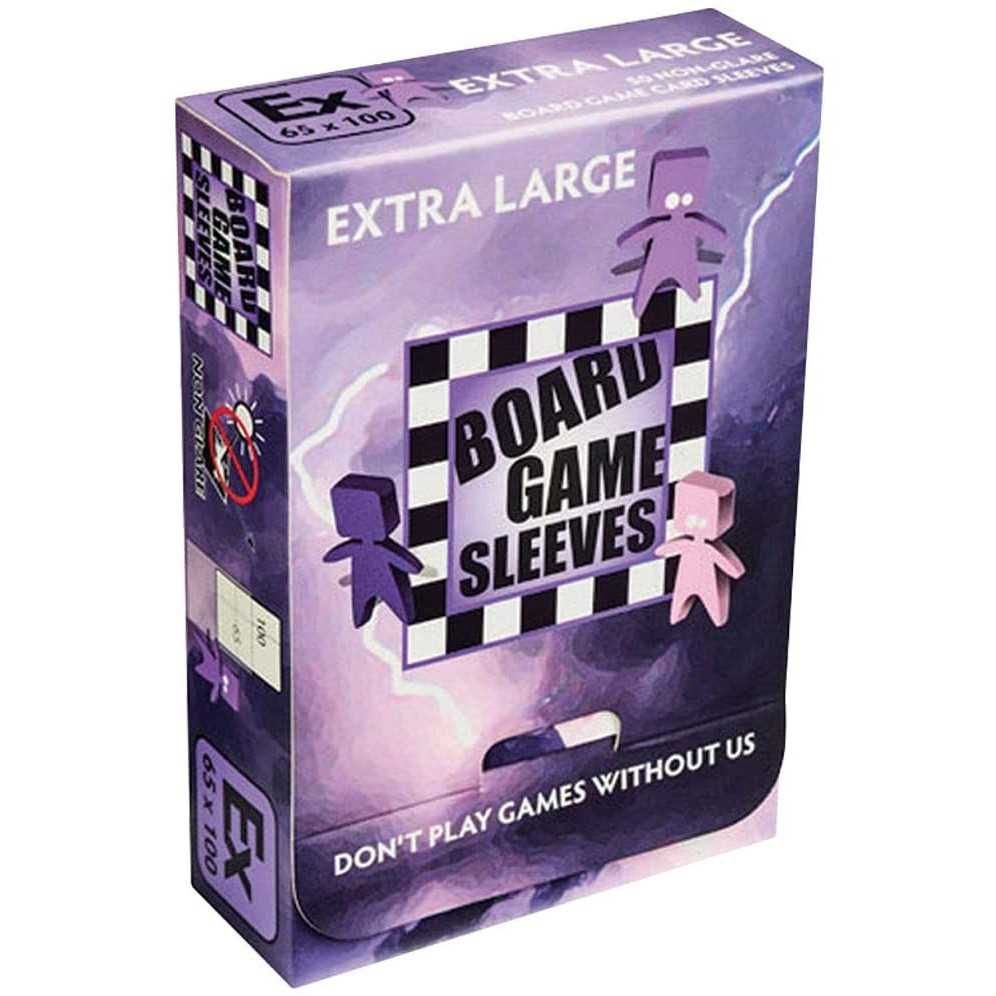Board Game Sleeves Non Glare (Extra Large; fits cards of  65x100mm)