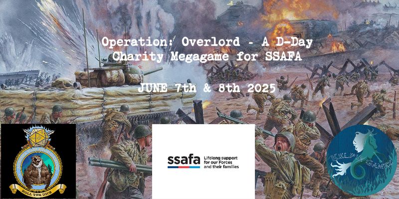 Bolt Action - Operation: Overlord – A D-Day Charity Megagame for SSAFA (07/06/25 - 08/06/25)