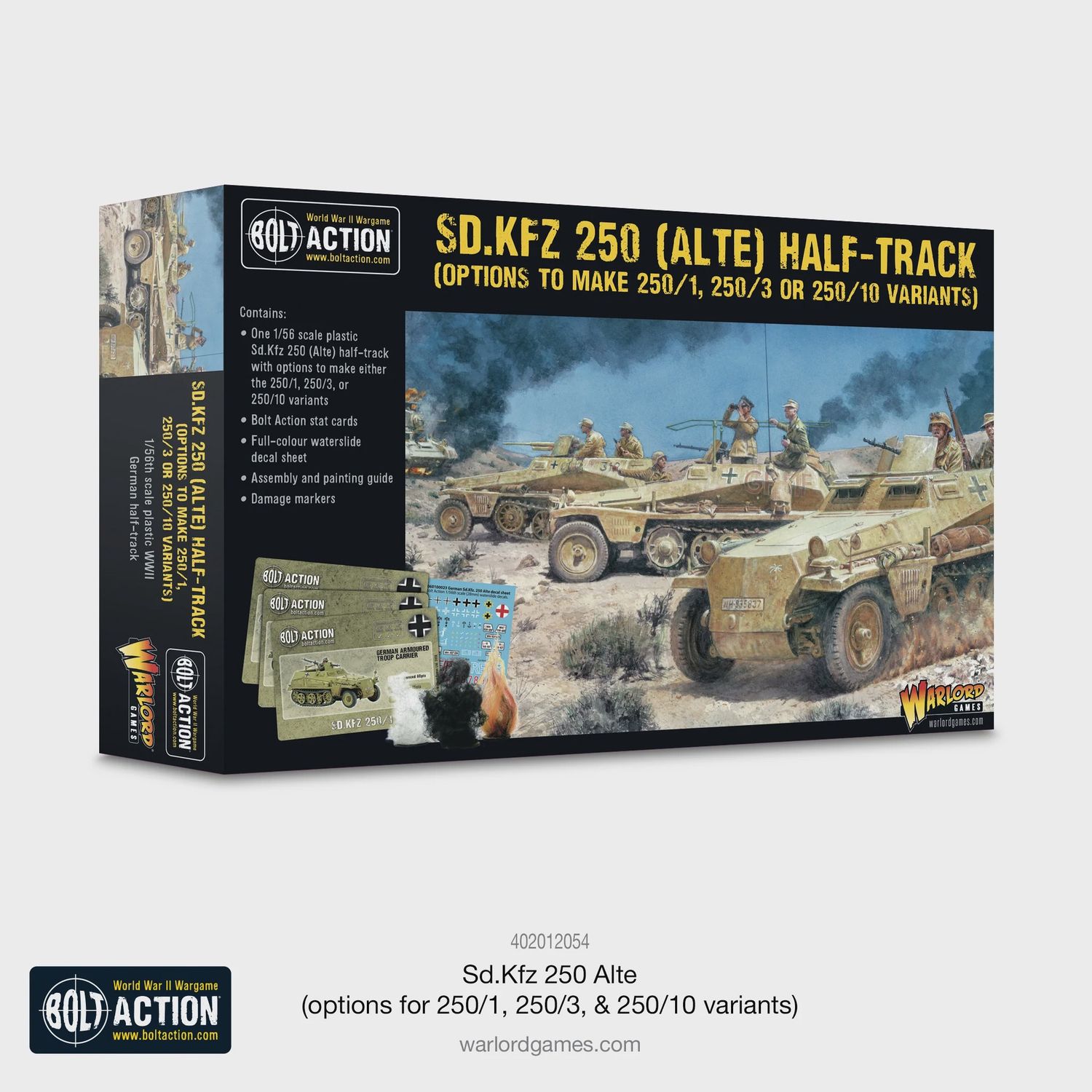 Sd.Kfz 250 (ALTE) half-track (250/1, 250/3 or 250/10 variants)