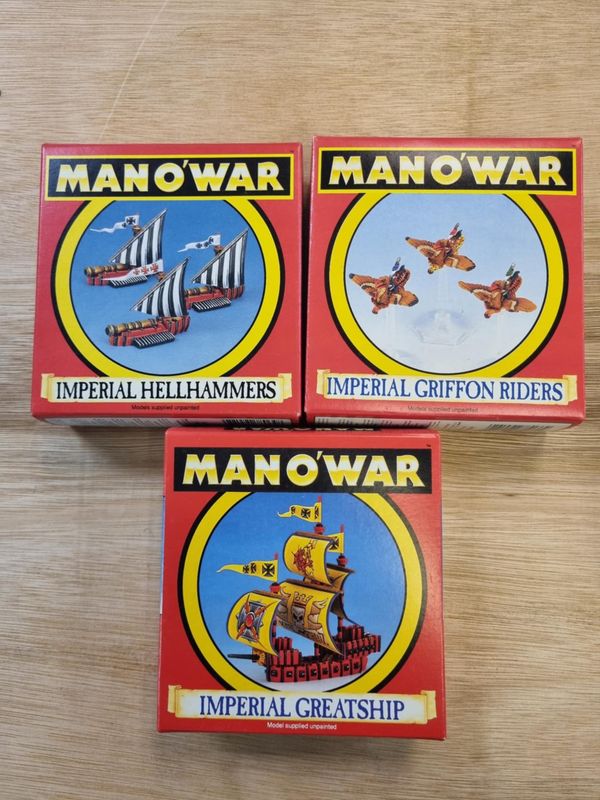 Man o&#39; War: Imperial Bundle (Complete, No Cellophane - 1993)