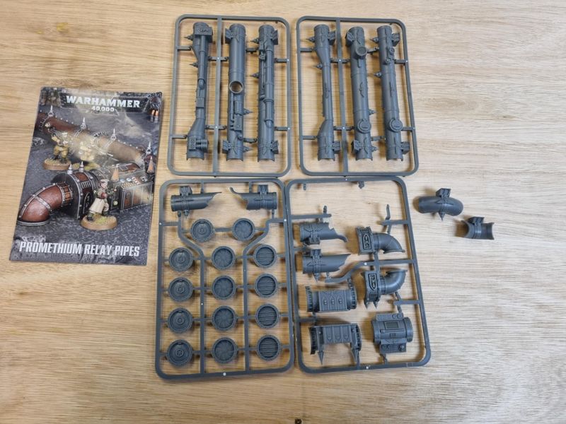 Promethium Relay Pipes