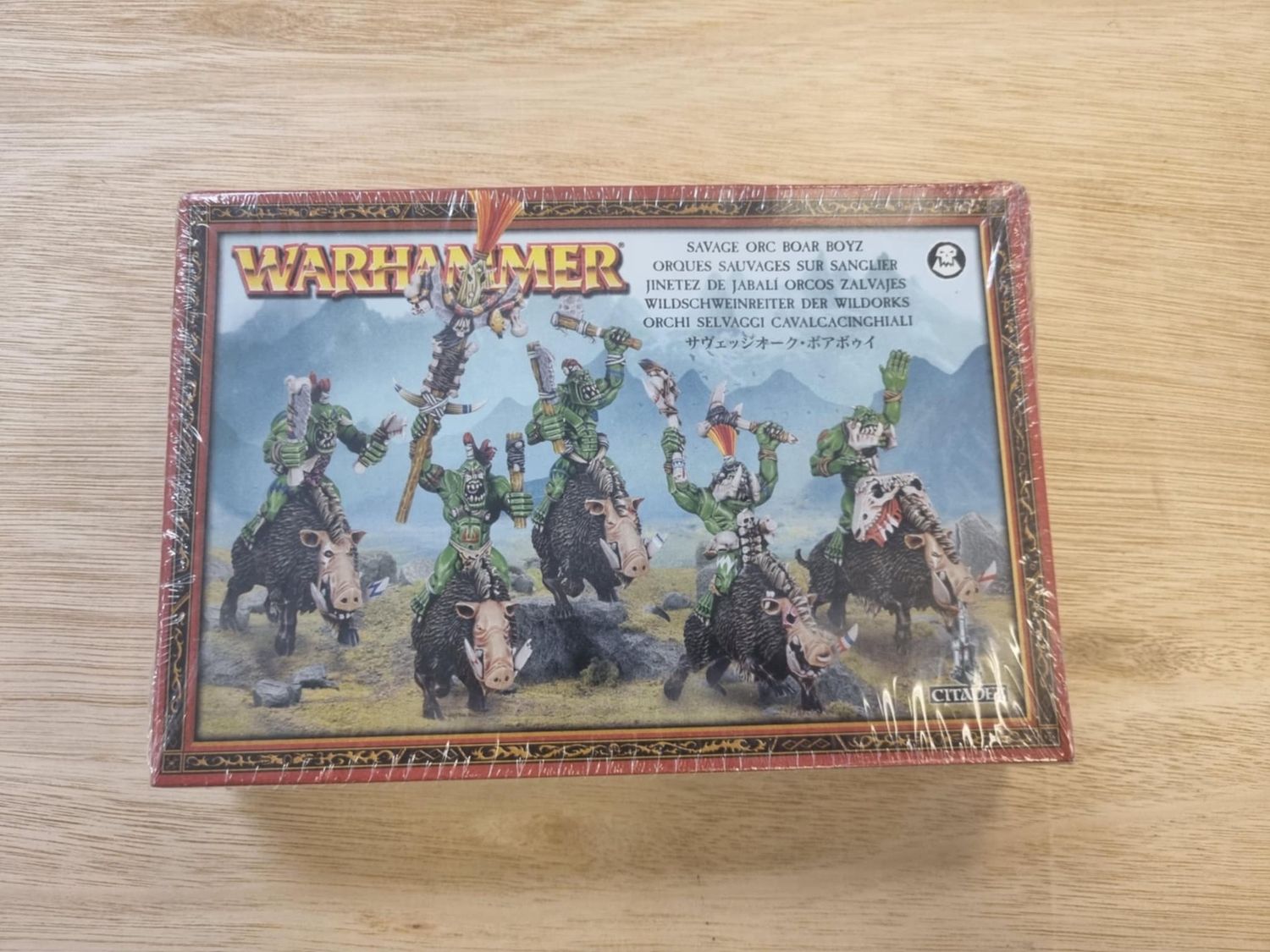 Warhammer Fantasy Battles: Savage Orc Boar Boyz (Sealed)