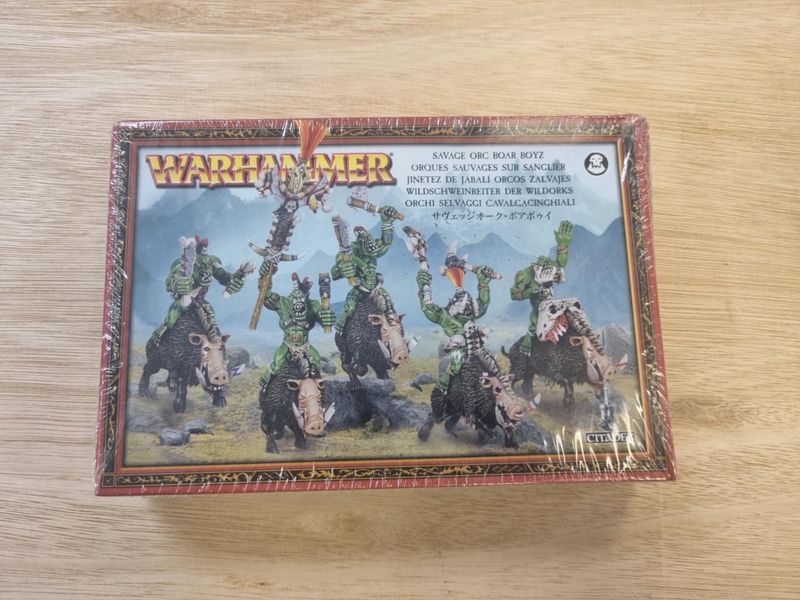 Warhammer Fantasy Battles: Savage Orc Boar Boyz (Sealed)