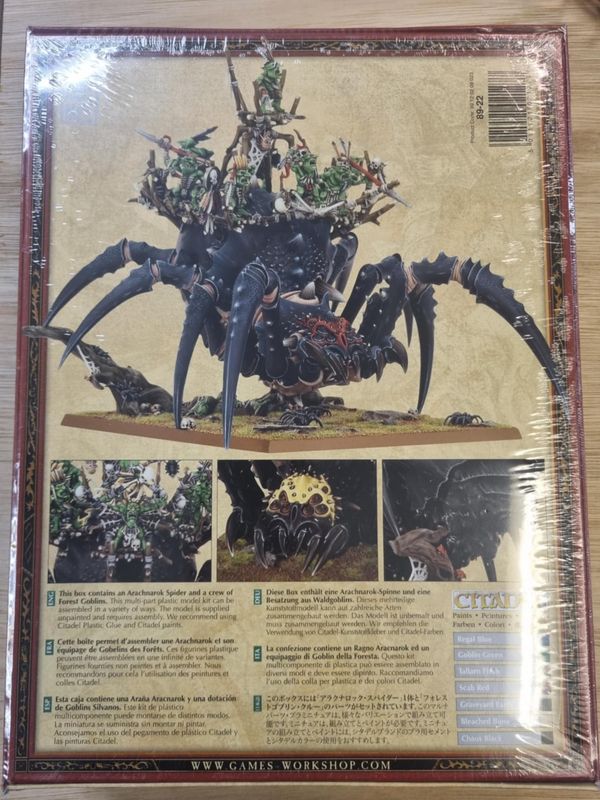 Warhammer Fantasy Battles: Arachnarok Spider (Sealed)