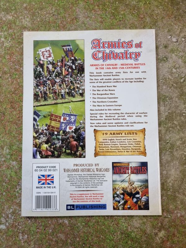 Warhammer Historical: Armies of Chivalry