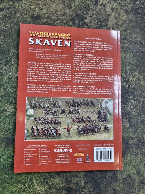 Warhammer: Fantasy Battles - 7th Edition - Skaven (PB - 2009)