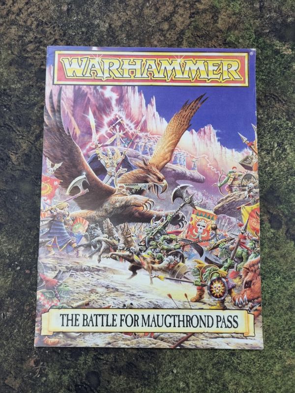 Warhammer: Fantasy Battles - 4th Edition The Battle For Maugthrond Pass (PB - 1992)