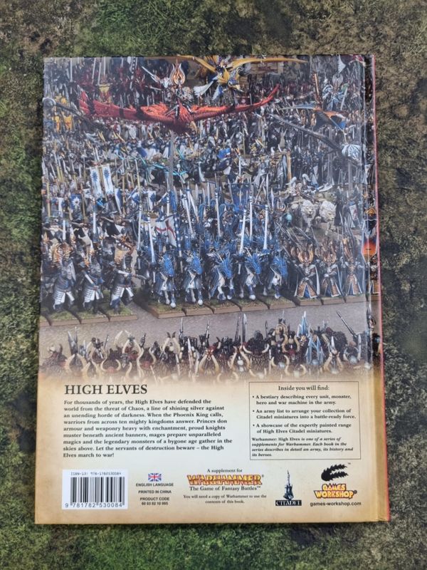 Warhammer: Fantasy Battles - 8th Edition - High Elves (HB - 2012)