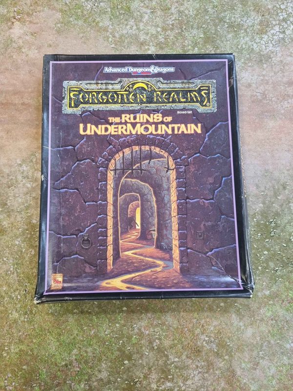 Forgotten Realms - The Ruins of Undermountain Box Set (AD&amp;D 2nd Edition)