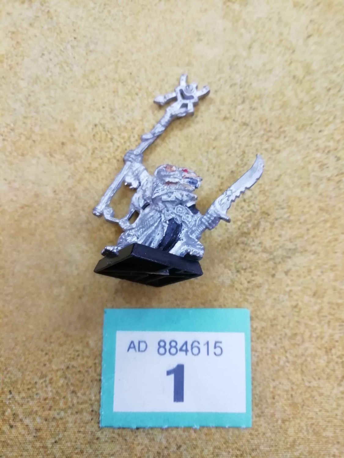 Skaven Grey Seer - Warhammer Fantasy / The Old World (Metal) #1, Name: 1