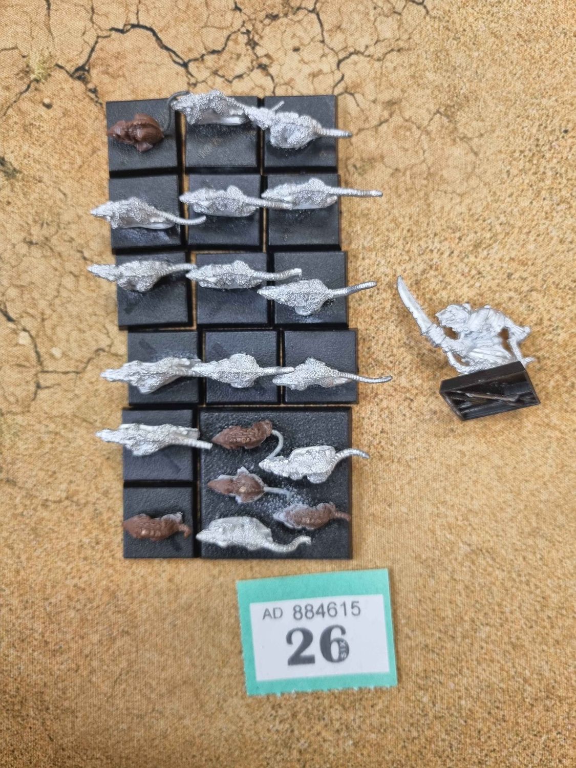 Skaven Giant Rats - Warhammer Fantasy / The Old World (Metal)